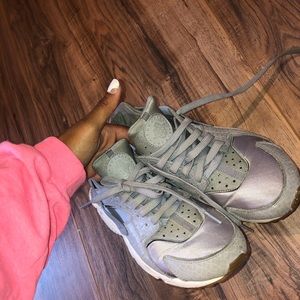 Gray Nike Hurache